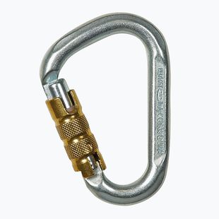 Karabína Climbing Technology Snappy Steel CF TG Triplex strieborná/ zlatá 