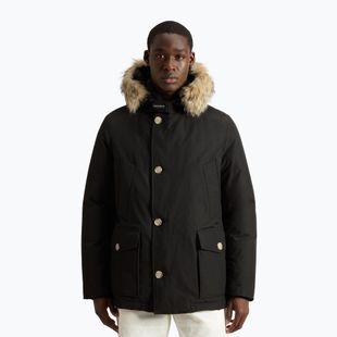 Pánska bunda Woolrich Arctic Detachable Fur Anorak black