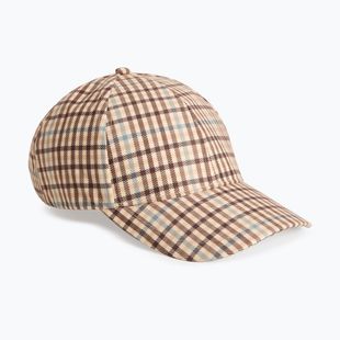 Dámska šiltovka Woolrich Check Baseball Cap beige check