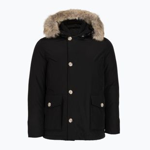 Pánska zateplená bunda Woolrich Arctic Detachable Fur Anorak black