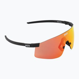 Slnečné okuliare Koo Nova black matt/red mirror