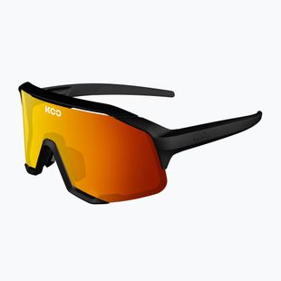 Slnečné okuliare Koo Demos black matt/red mirror