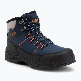 Detské snehule CMP Annuuk Snowboots Wp black/blue
