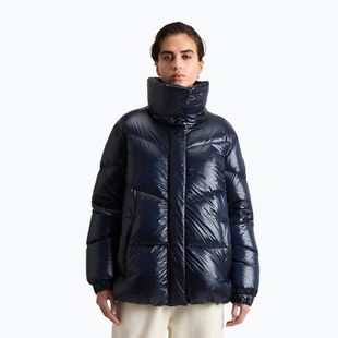 Dámska bunda Woolrich Aliquippa Puffer melton blue