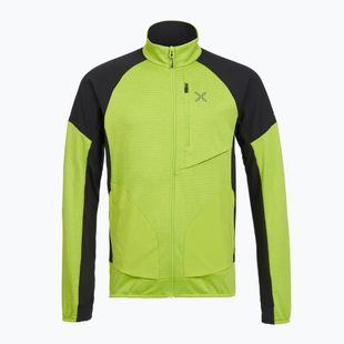 Pánska mikina Montura Thermal Grid 2 Maglia limetkovo zelená