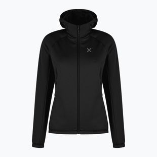 Dámska mikina Montura Fadis Grid Hooded Maglia black
