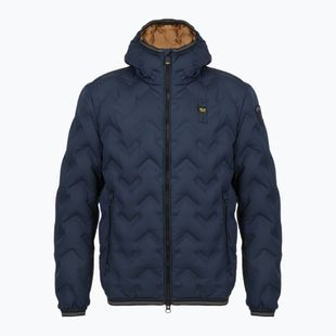 Pánska bunda Blauer USA Piery blue inside tobacco