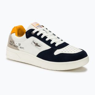 Pánska obuv Aeronautica Militare Leather Pilot yellow