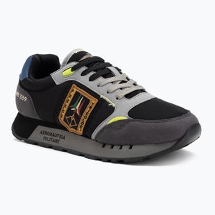 Pánske topánky Aeronautica Militare 252SC0292UCT03331 black/grey