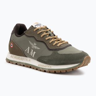 Pánske topánky  Aeronautica Militare 252SC0320UPL00313 military green