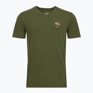Pánske tričko Aeronautica Militare AM1UTI006 V-Neck military