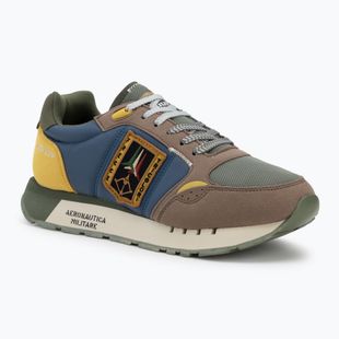 Pánske topánky Aeronautica Militare SC0292UCT03331 avio/camel/medium grey/sage