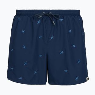Pánske plavecké šortky Aeronautica Militare BW0232UCT04317 navy blue