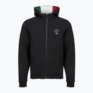 Pánska mikina Aeronautica Militare FE2096UF00674 Hoodie jet black
