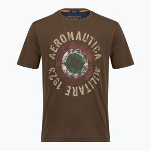 Pánske tričko Aeronautica Militare TS2538UJ00727 chestnut brown