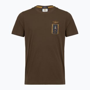 Pánske tričko Aeronautica Militare TS2535UJ00641 chestnut brown