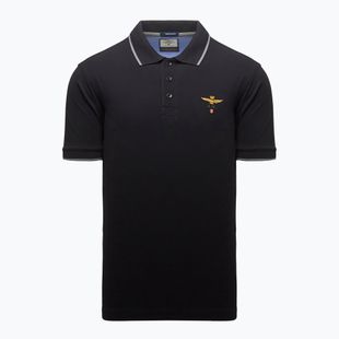 Pánske polo tričko Aeronautica Militare 262PO1308UP00082 Polo jet black