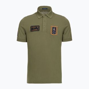 Pánske tričko Aeronautica Militare PO1927UP00191 Polo lichen green
