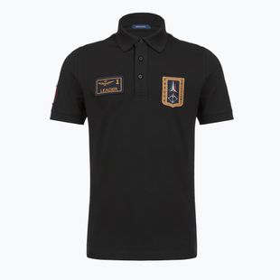 Pánske tričko Aeronautica Militare PO1927UP00191 Polo jet black