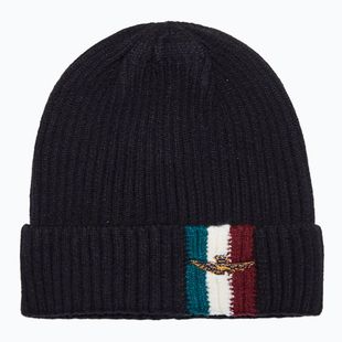 Pánska zimná čiapka Czapka Aeronautica Militare 262CU0094UL00555 jet black