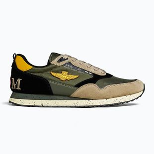 Pánske topánky Buty Aeronautica Militare 262SC0288UCT03545 multicolor verde/taupe/nero
