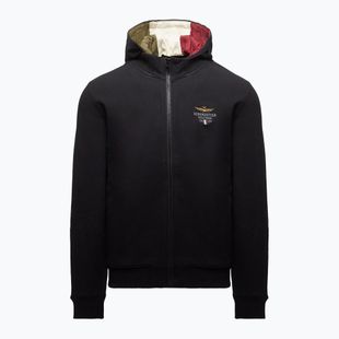 Pánska mikina Aeronautica Militare 262FE2097UF00662 Hoodie jet black