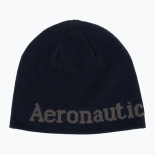 Pánska zimná čiapka Czapka Aeronautica Militare 262CU0093UL00450 Blu Navy