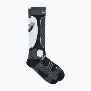 Lyžiarske ponožky EA7 Emporio Armani nero/antracite/bianc