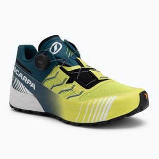 Pánska bežecká obuv SCARPA Ribelle Run Calibre HT lime green/deep lagun