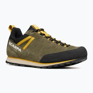 Pánske turistické topánky SCARPA Crux 2 GTX kalamata/lemon curry