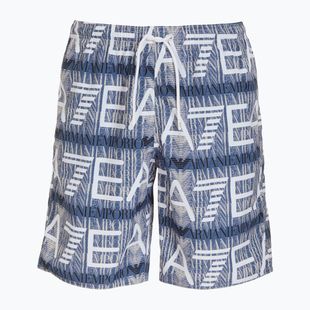 Pánske plavecké šortky EA7 Emporio Armani Water Reactive Monogram Boxer marlin monogram