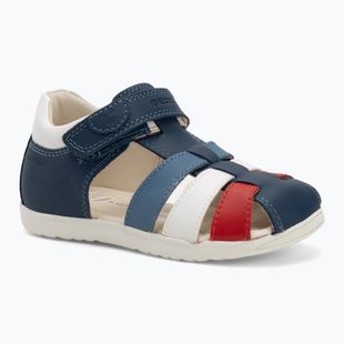 Detské sandále Geox Macchia avio/white