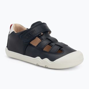 Detské barefoot topánky Geox Steppieup navy/white