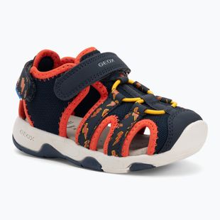 Detské sandále Geox Multy navy/orange