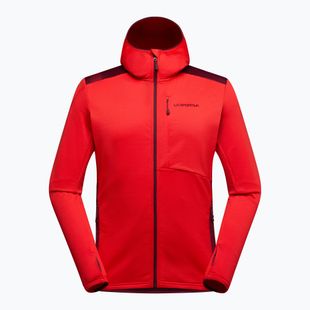Pánska trekingová mikina La Sportiva Chill Thermal Hoody mountain red / redwood