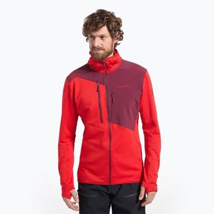 Pánska termo mikina La Sportiva Lucendro Thermal Hoody mountain red/redwood