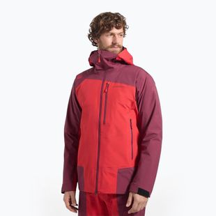 Pánska nepremokavá bunda La Sportiva Alpine Guide GTX Perfomance mountain red/redwood