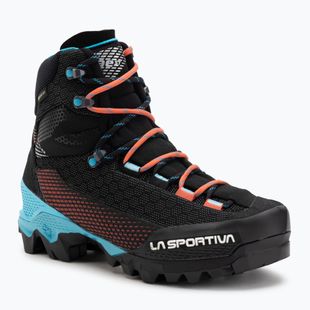 Dámske vysokohorské topánky La Sportiva Aequilibrium ST GTX black/hibiscus