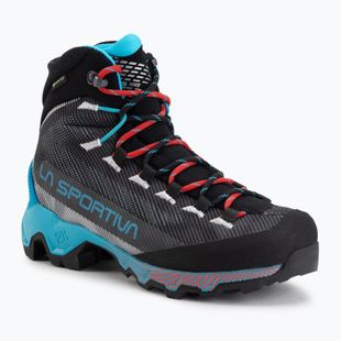 Dámske trekingové topánky La Sportiva Aequalibrum Hike GTX carbon/malibu blue