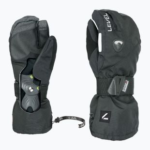 Pánske lyžiarske rukavice Level Fly Trigger black