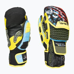 Lyžiarske rukavice Level Worldcup Cf Mitt yellow/blue