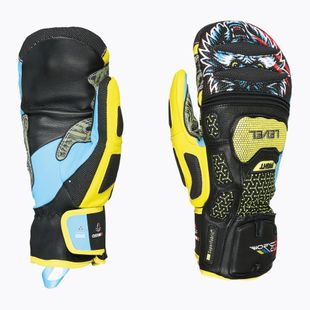 Lyžiarske rukavice Level Sq Cf Mitt yellow/blue