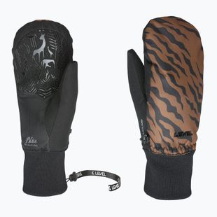 Dámske lyžiarske rukavice Level Coral Mitt black/camo