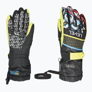 Detské snowboardové rukavice Level Junior ninja black