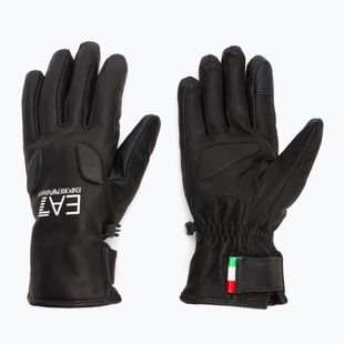 Pánske lyžiarske rukavice EA7 Emporio Armani Ski Technical no rings black