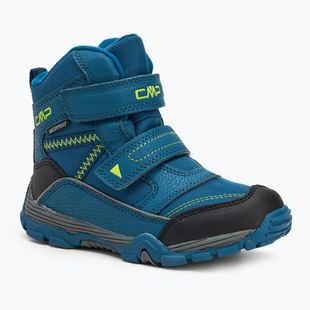 Detské snehule CMP Pyry Snowboots petrol / yellow fluo