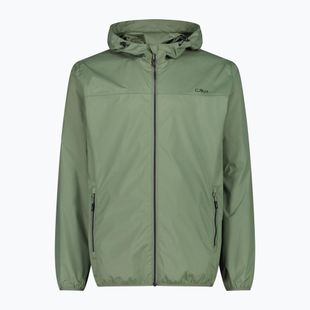 Pánska bunda do dažďa CMP 32X5807 Rain Fix Hood Salvia