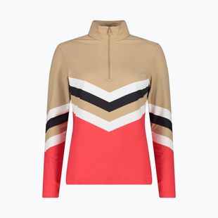 Dámska mikina CMP 34L4216 sesamo/corallo