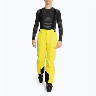 Pánske lyžiarske nohavice EA7 Emporio Armani Ski Kitzbuhel Protectum blazing yellow