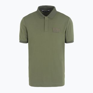 Pánske tričko EA7 Emporio Armani Train Lux Polo Modal beetlee